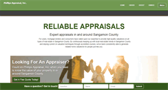 Desktop Screenshot of phillipsappraisalinc.com
